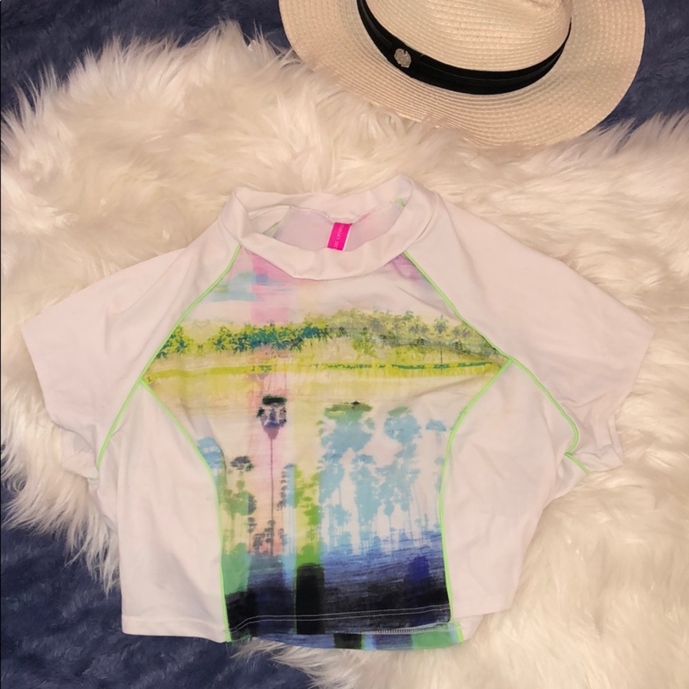 Rash Guard Swim Top